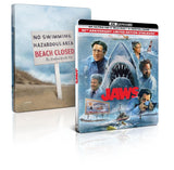 Jaws (4K UHD, 50th Anniversary, Limited Edition Steelbook) *one per customer - New 4K UHD