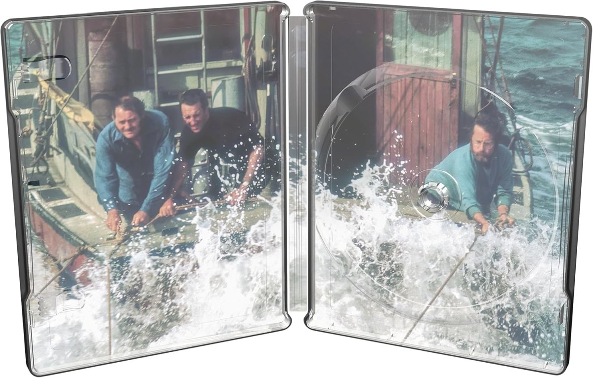 Jaws (4K UHD, UK Limited 50th Anniversary Edition Steelbook, Region Free/B) *one per customer - New 4K UHD
