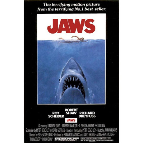 Jaws Movie Poster PICKUP ONLY