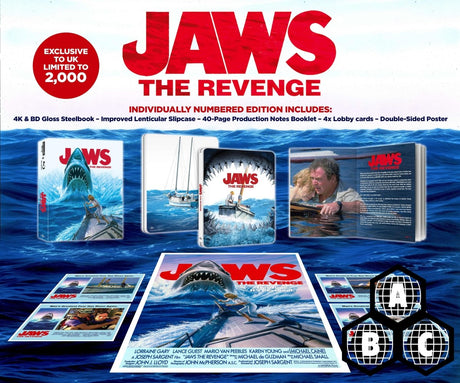 Jaws: The Revenge (UK 4K UHD, Limited Ultimate Collector's Edition Steelbook, Region Free) *one per customer*