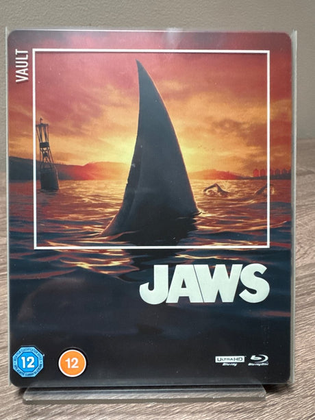 Jaws (UK 4K UHD, Film Vault Limited Edition Steelbook, Region Free) USED