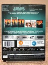 Jaws (UK 4K UHD, Film Vault Limited Edition Steelbook, Region Free) USED
