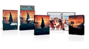 Jaws (UK 4K UHD, Film Vault Limited Edition Steelbook, Region Free/B) *one per customer