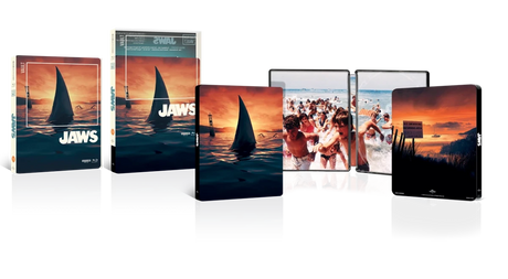 Jaws (UK 4K UHD, Film Vault Limited Edition Steelbook, Region Free/B) *one per customer