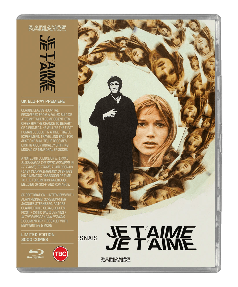 Je t'aime, je t'aime (UK Limited Edition, Region Free) - New Blu - Ray