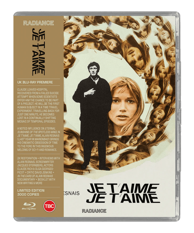 Je t'aime, je t'aime (UK Limited Edition, Region Free) - New Blu - Ray
