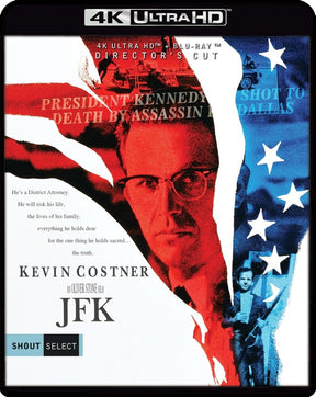 JFK (4K UHD, Director's Cut) - New 4K UHD