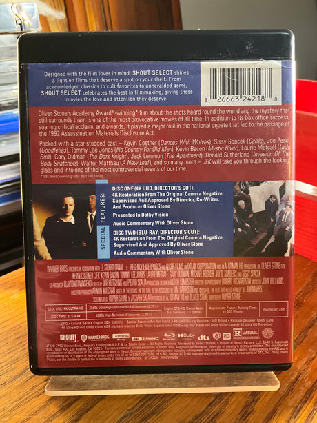 JFK (4K UHD, Director's Cut) USED