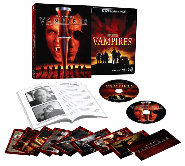 John Carpenter's Vampires (4K UHD, Limited Edition w/Lenticular Hardcase, Region Free) - New 4K UHD