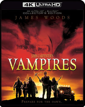 John Carpenter's Vampires (4K UHD) w/SLIP - New 4K UHD