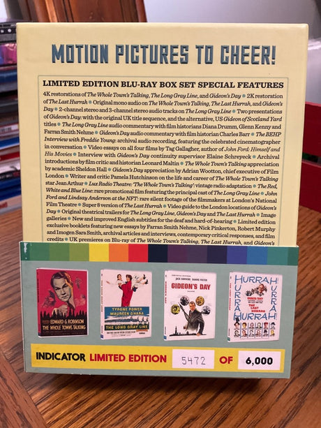 John Ford At Columbia: 1935 to 1958 (Limited Edition, Region B) USED