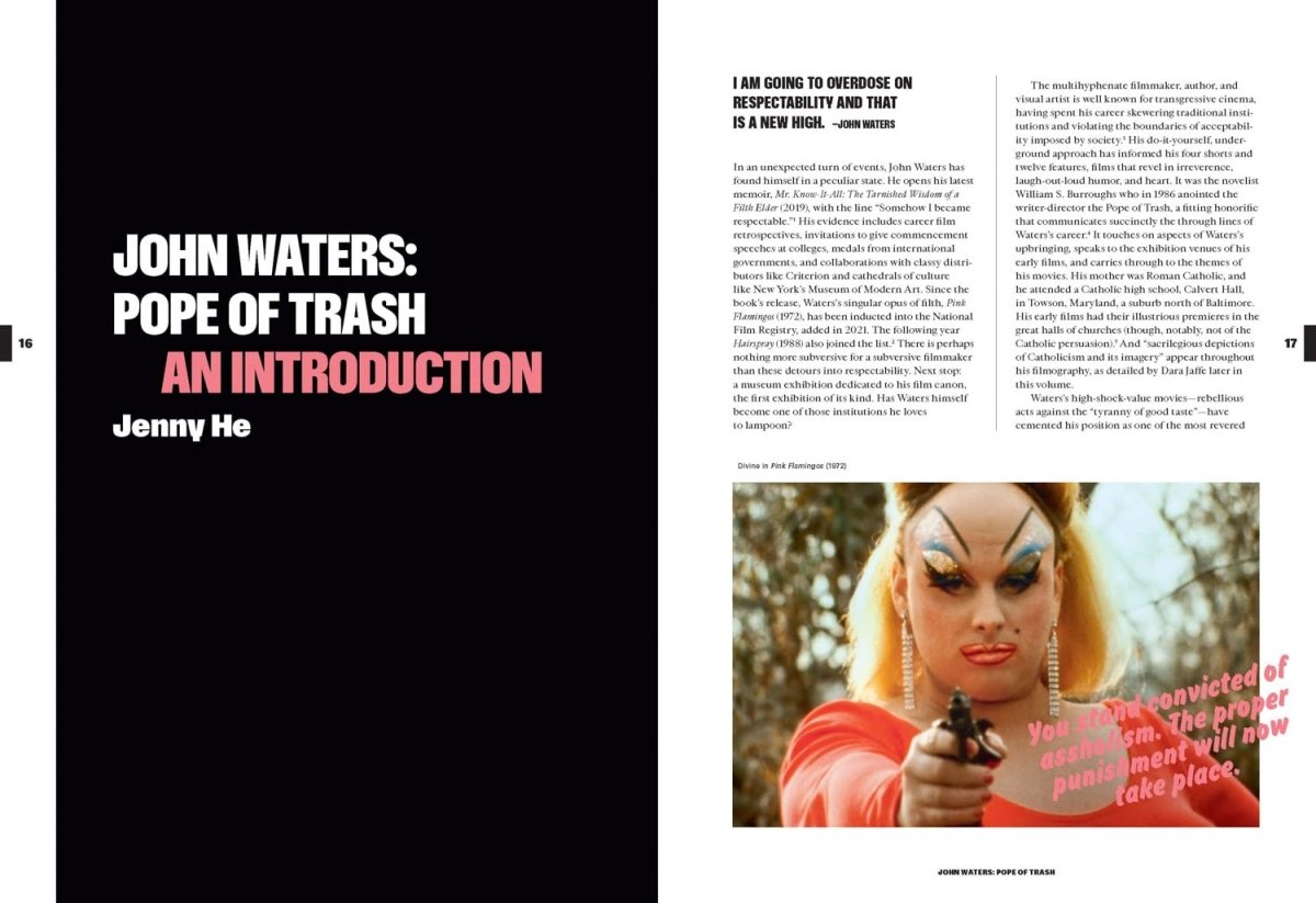 John Waters: Pope of Trash (HC) - Books