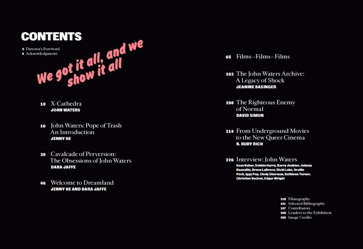 John Waters: Pope of Trash (HC) - Books