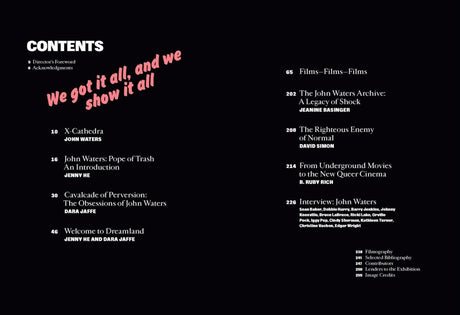 John Waters: Pope of Trash (HC) - Books