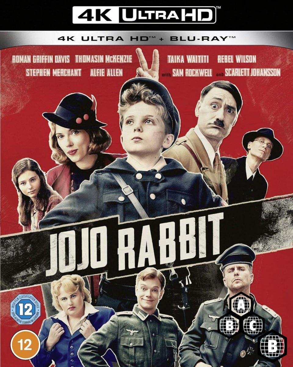 Jojo Rabbit (4K UHD, Region Free/B) w/SLIP