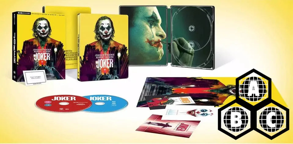 Joker (4K UHD, Ultimate Collector's Edition Steelbook, Region Free)