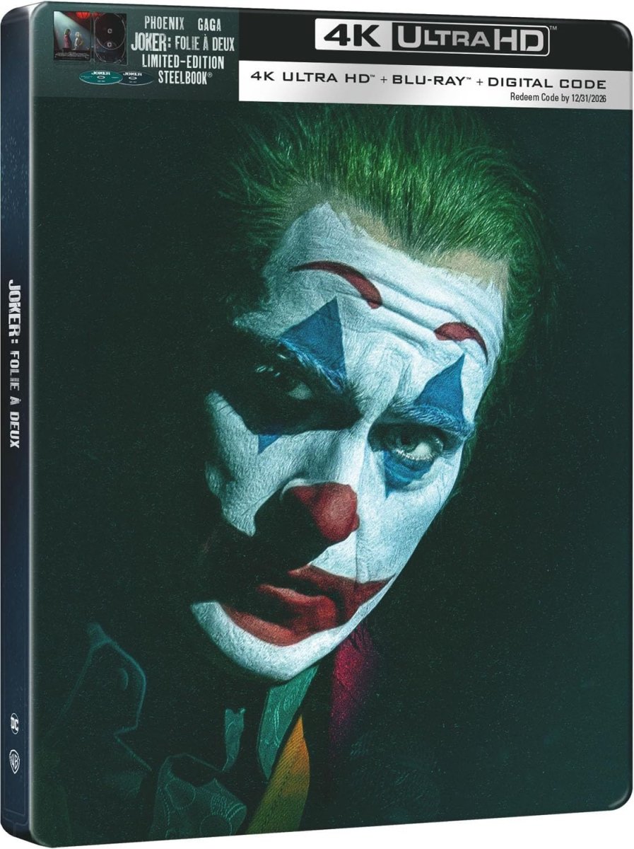 Joker: Folie A Deux (4K UHD, Limited Edition Steelbook) - New 4K UHD