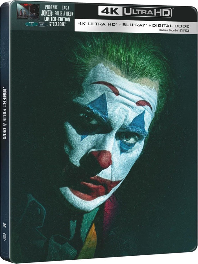 Joker: Folie A Deux (4K UHD, Limited Edition Steelbook) - New 4K UHD