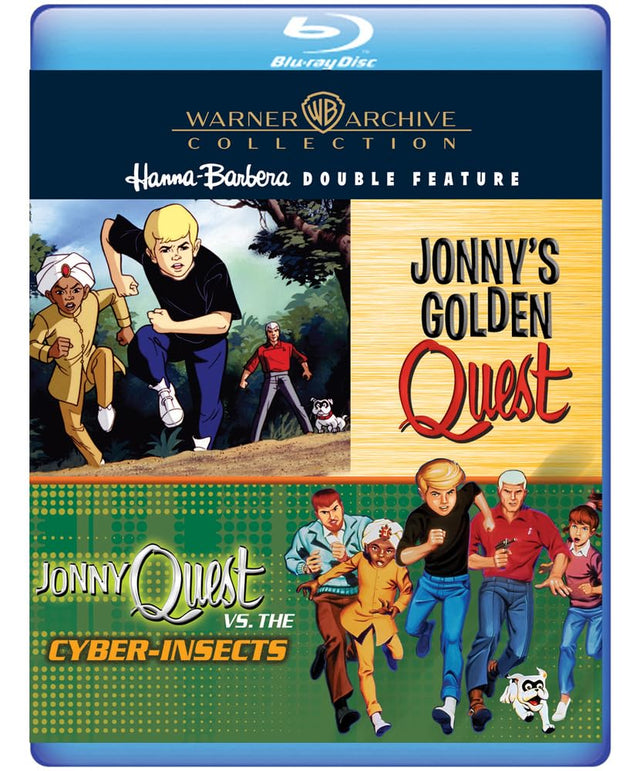 Jonny's Golden Quest / Jonny Quest vs. The Cyber - Insects - New Blu - Ray