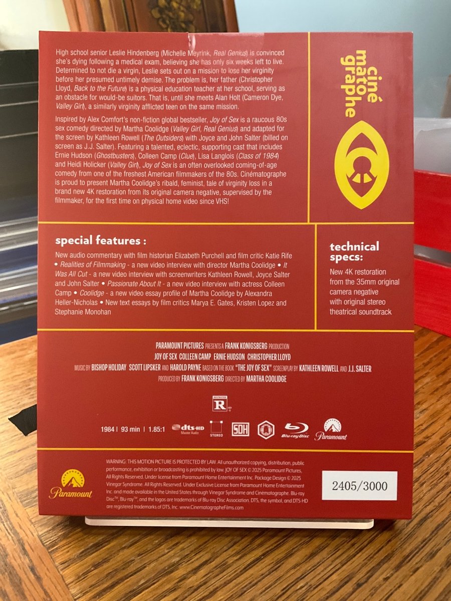Joy of Sex (Limited Edition) USED - Used Blu - Ray