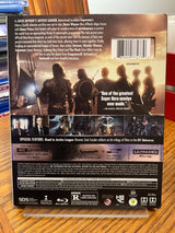 Justice League 4K UHD 4- DISC SET W/SLIP USED