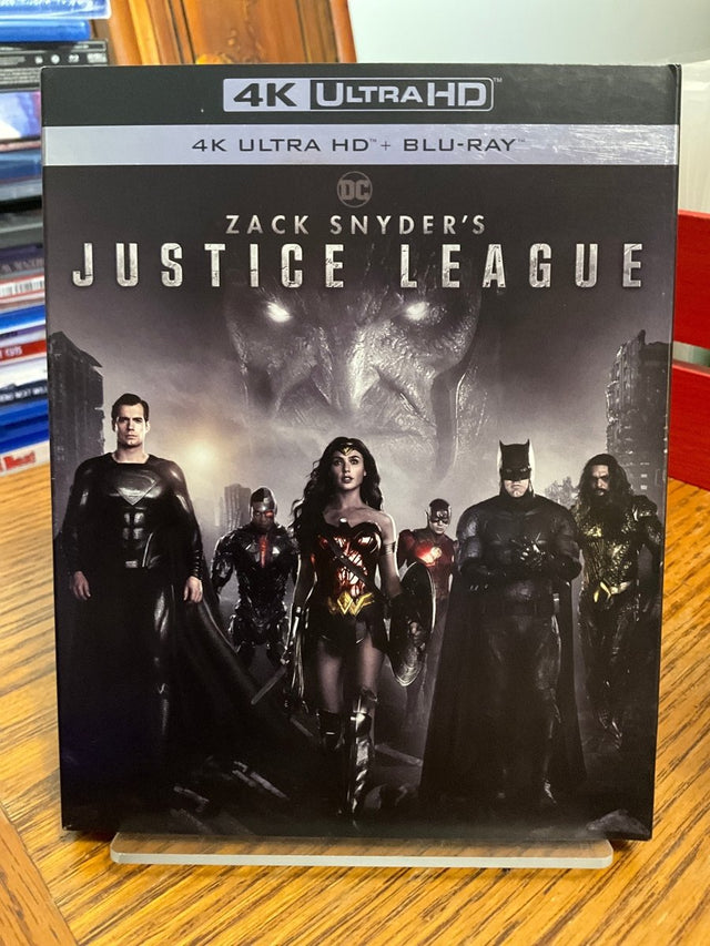Justice League 4K UHD 4- DISC SET W/SLIP USED