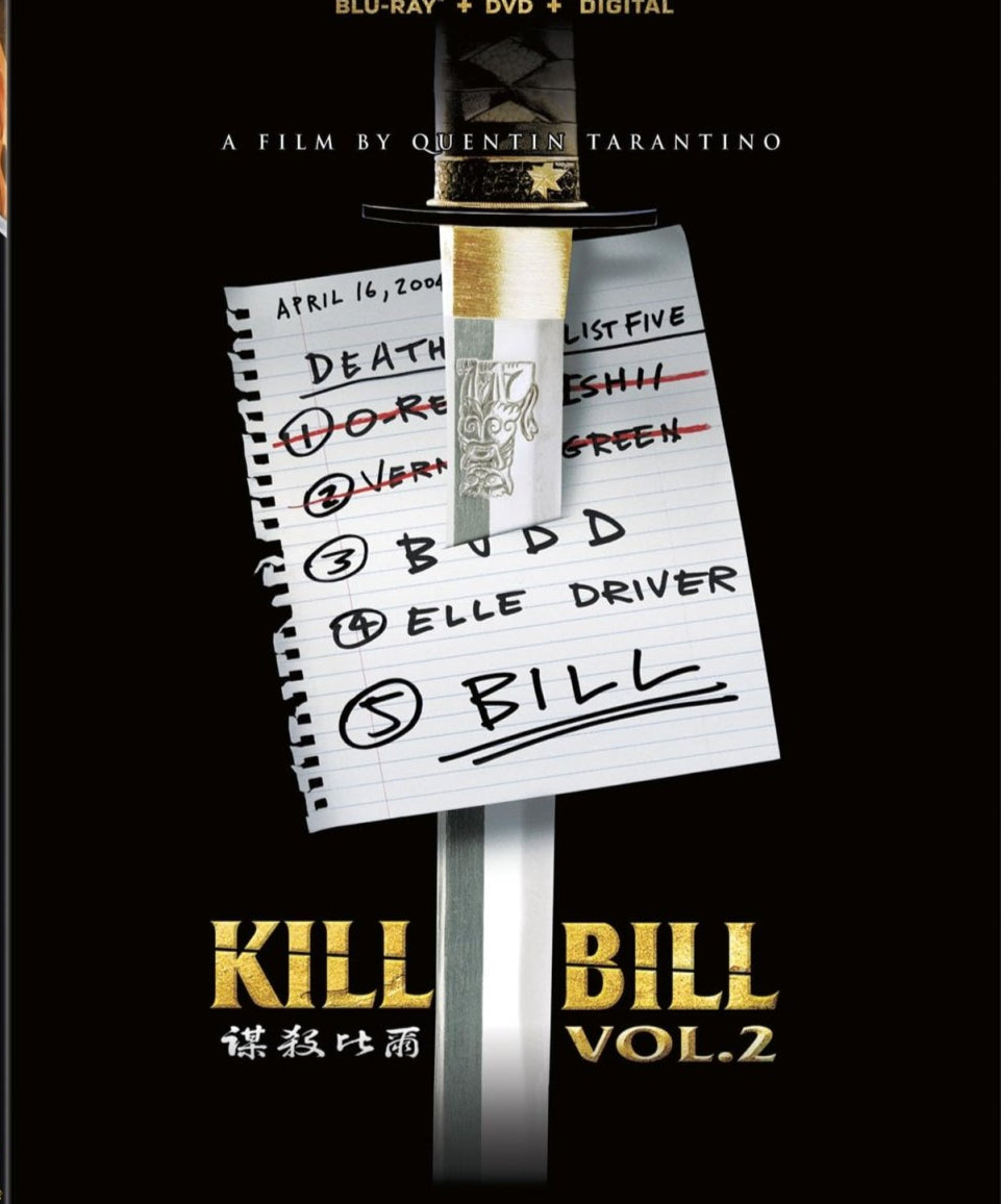 Kill Bill Vol. 2 w/SLIP - New Blu - Ray