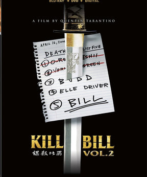 Kill Bill Vol. 2 w/SLIP - New Blu - Ray