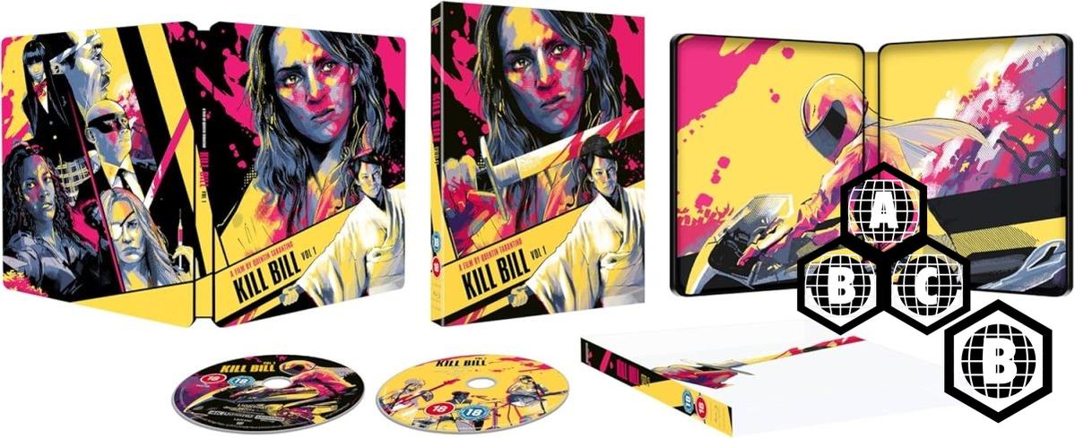 Kill Bill: Vol. 1 (4K UHD, Limited Edition Steelbook, Region Free/B) *one per customer