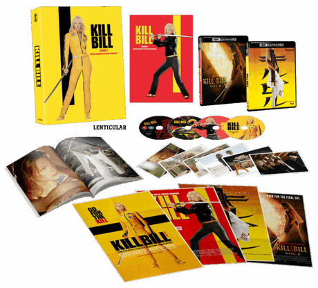 Kill Bill: Volume 1 & 2 (4K UHD, Limited Lenticular Edition, Region Free) *See note