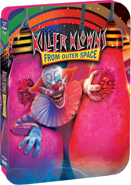 Killer Klowns From Outer Space (4K UHD, Limited Edition Steelbook) - New 4K UHD