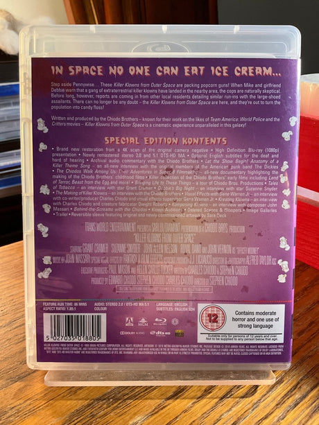 Killer Klowns from Outer Space (Region B) USED