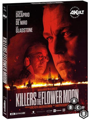 Killers of the Flower Moon (4K UHD/Blu-Ray, Premium Limited Edition, Region Free/B) w/ Rigid Slip