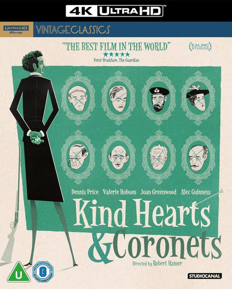 Kind Hearts and Coronets (4K UHD, Region Free/B) w/SLIP - New 4K UHD