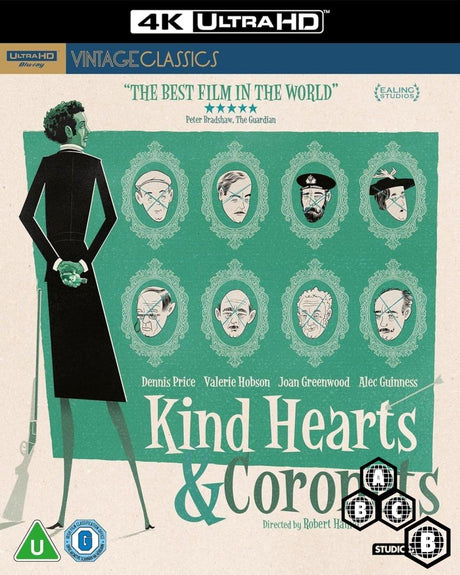 Kind Hearts and Coronets (4K UHD, Region Free/B) w/SLIP