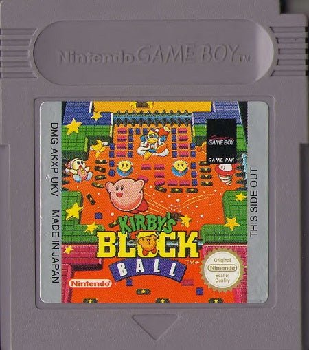 Kirby's Block Ball Gameboy LOOSE - Video Games - Nintendo Gameboy