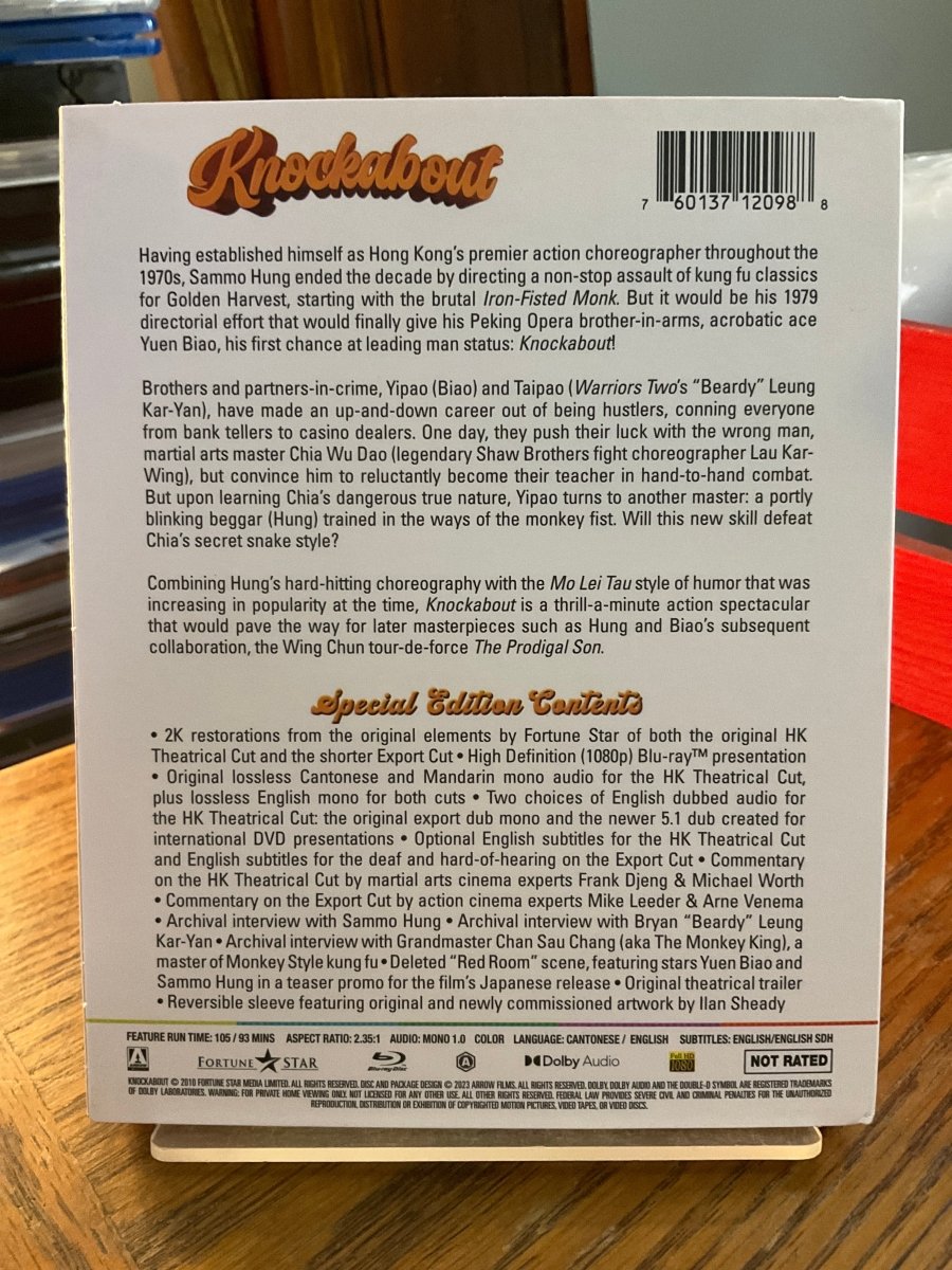 Knockabout Special Edition W/SLIP AND BOOKLET USED - Used Blu - Ray