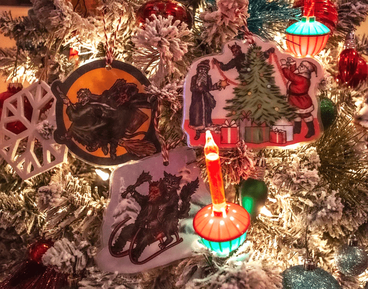 Krampus & Friends Series 1 Christmas Tree Ornament Set - Posters/Stickers/Art