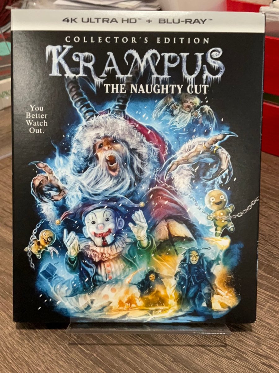 Krampus: The Naughty Cut (Collector's Edition) [4K UHD] W/SLIP USED