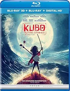 Kubo and the Two Strings (3D+BLU RAY) USED