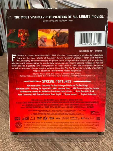 Kubo And The Two Strings w/SLIP USED