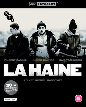 La Haine (BFI 4K UHD, Region Free/B) w/SLIP - New 4K UHD