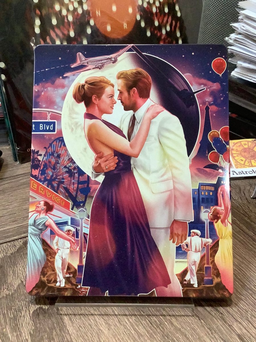 LA LA LAND Steelbook 4K UHD W/SLIP USED