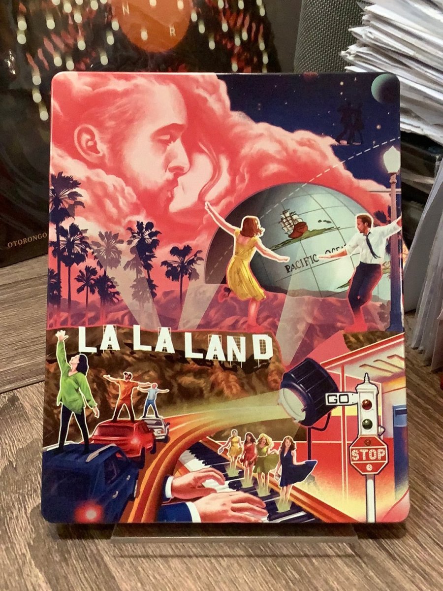 LA LA LAND Steelbook 4K UHD W/SLIP USED