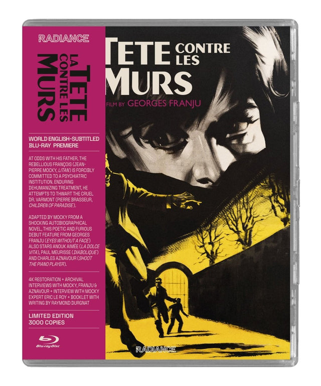La Tête Contre les Murs (Limited Edition) - New Blu - Ray