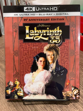 Labyrinth 35th Anniversary Digibook 4K UHD USED