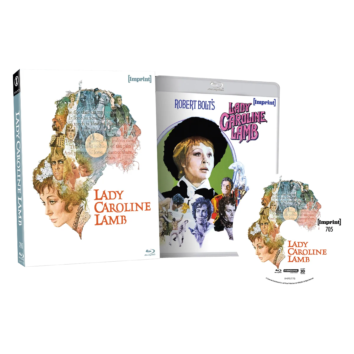 Lady Caroline Lamb (Limited Edition, Region Free) w/SLIP - New Blu-Ray
