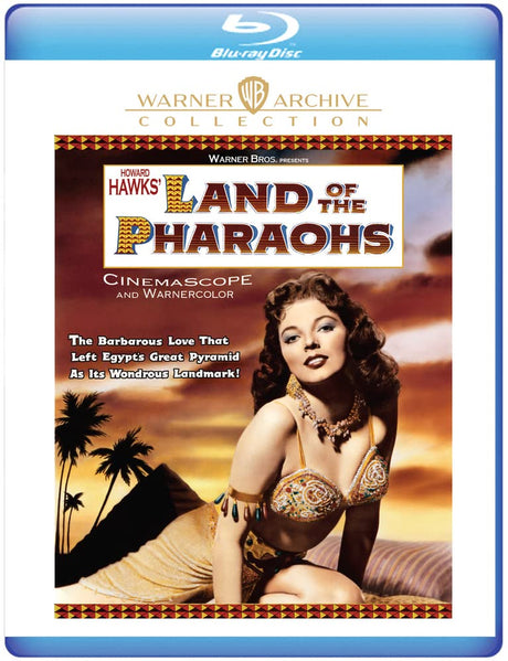 Land Of The Pharaohs - New Blu - Ray