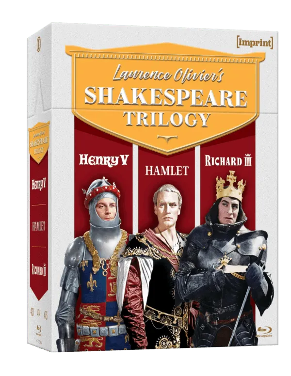 Laurence Olivier’s Shakespeare Trilogy (Limited Edition, Region Free)