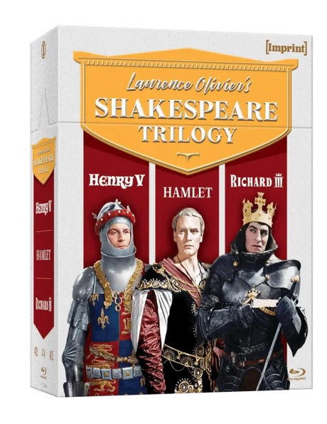 Laurence Olivier’s Shakespeare Trilogy (Limited Edition, Region Free)